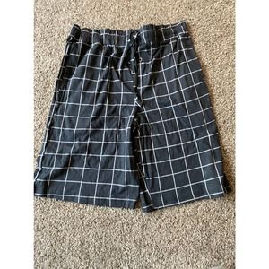 SleepHero Windowpane Black/Ivory Sleep Shorts - L